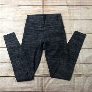 Lululemon Wunder Under Gray High-Waisted Leggings